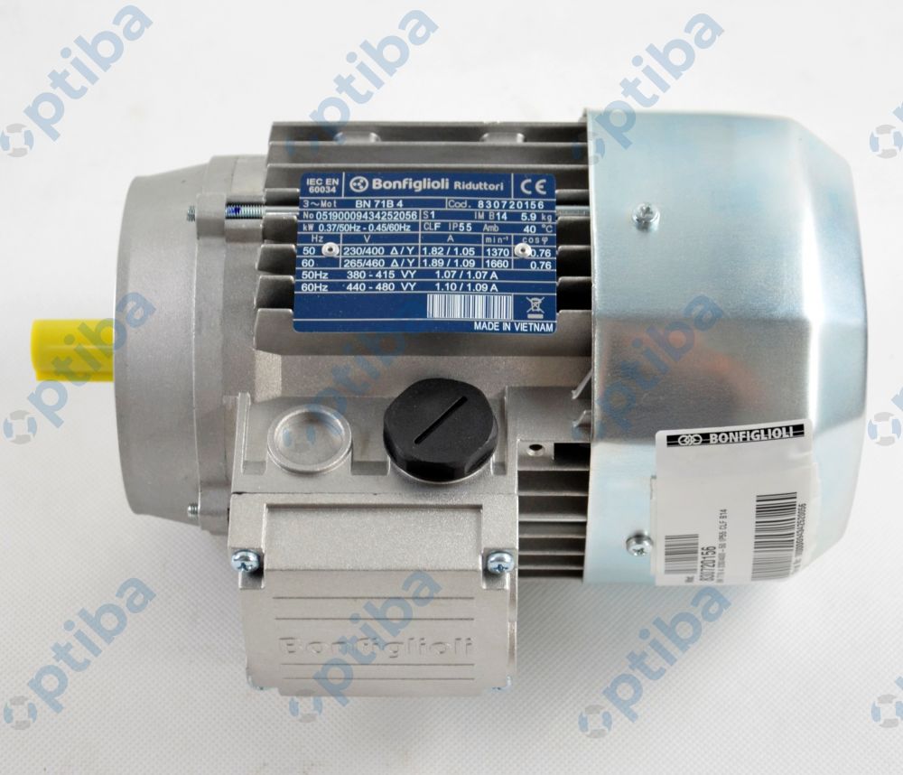 Silnik BN 71B-4 B14 0,37kW 230/400-50 IP55 CLF IE1 - Producent ...