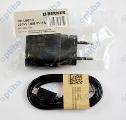 Ładowarka uniwersalna sieciowa 198629 100-240V z odpinanym kablem micro USB 201071